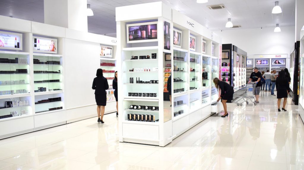Cosméticos no Shopping China
