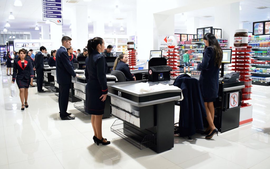 Pagamento no Shopping China