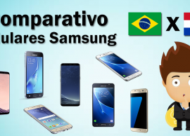 Comparando preços – Celulares Samsung